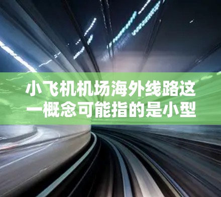 小飞机机场海外线路这一概念可能指的是小型飞机在海外市场的运营线路，或者是小型飞机在海外机场的应用场景。以下是一些可能的解释和背景信息