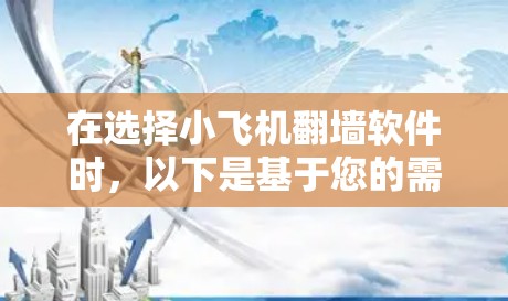 在选择小飞机翻墙软件时，以下是基于您的需求和考虑因素的总结和建议