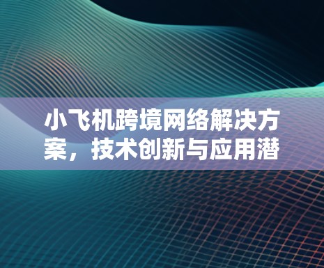 小飞机跨境网络解决方案，技术创新与应用潜力
