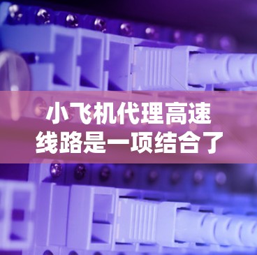 小飞机代理高速线路是一项结合了现代运输技术与城市快速移动需求的创新服务。以下是对这一概念的详细分析