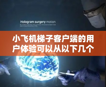 小飞机梯子客户端的用户体验可以从以下几个方面进行分析