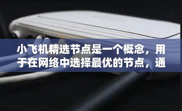 小飞机精选节点是一个概念，用于在网络中选择最优的节点，通常用于分布式系统或大规模网络中的任务调度和资源分配。以下是详细的分析和解决方案