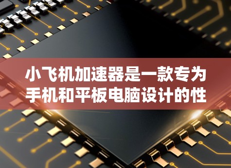 小飞机加速器是一款专为手机和平板电脑设计的性能优化软件，主要用于清理内存、优化系统配置、加速应用运行等。虽然它原本是为手机和平板开发的，但如果你想在电脑上使用类似的功能，以下是一些相关建议和替代方案