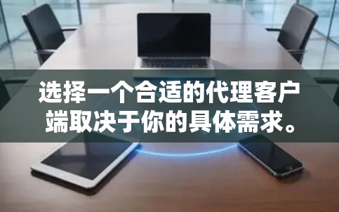 选择一个合适的代理客户端取决于你的具体需求。以下是一些常用的代理客户端及其特点