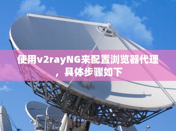 使用v2rayNG来配置浏览器代理，具体步骤如下