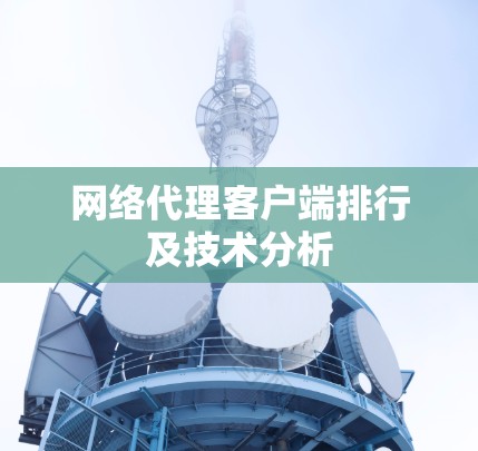 网络代理客户端排行及技术分析