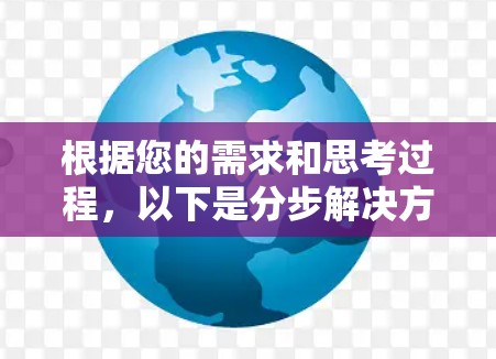 根据您的需求和思考过程，以下是分步解决方案