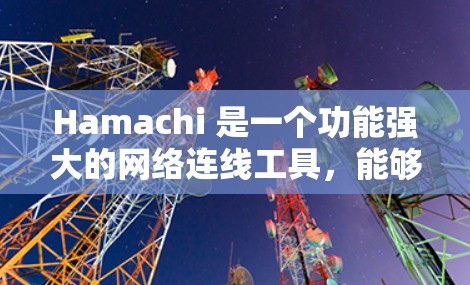 Hamachi 是一个功能强大的网络连线工具，能够将本地网络扩展到互联网，方便用户之间的文件共享和简单的网络连接。以下是使用Hamachi的分步指南