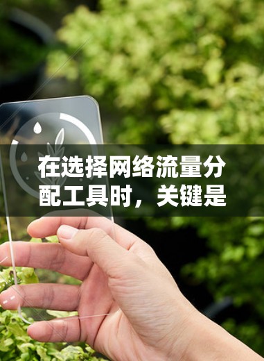 在选择网络流量分配工具时，关键是根据具体需求进行评估。以下是针对不同场景的推荐