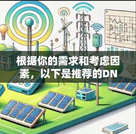根据你的需求和考虑因素，以下是推荐的DNS服务器测速工具