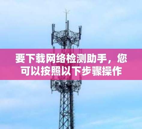 要下载网络检测助手，您可以按照以下步骤操作