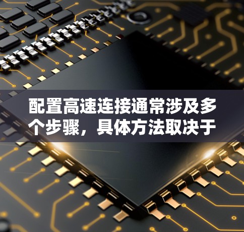 配置高速连接通常涉及多个步骤，具体方法取决于目标应用场景。以下是根据不同需求的三个常见配置方法