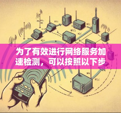 为了有效进行网络服务加速检测，可以按照以下步骤进行