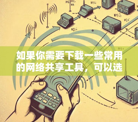 如果你需要下载一些常用的网络共享工具，可以选择以下几种工具，它们各自有不同的功能和适用场景