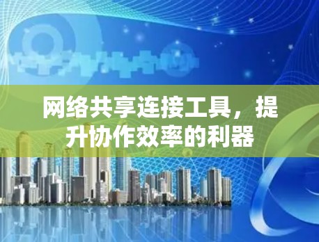 网络共享连接工具，提升协作效率的利器