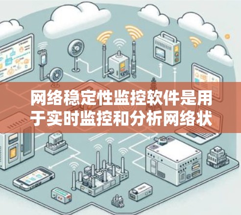 网络稳定性监控软件是用于实时监控和分析网络状态的工具，帮助检测潜在问题以确保网络的可靠性和高效性。以下是对该软件的详细分析和总结