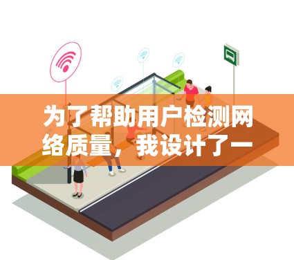 为了帮助用户检测网络质量，我设计了一个分步骤的解决方案，涵盖从检测到解释结果的每个方面。以下是详细的步骤说明