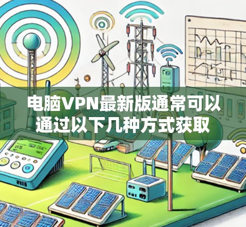 电脑VPN最新版通常可以通过以下几种方式获取