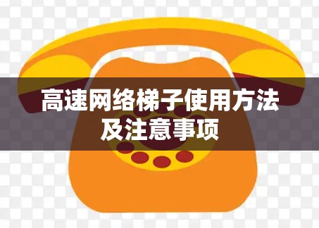 高速网络梯子使用方法及注意事项