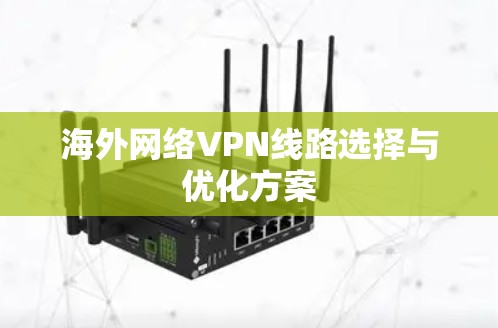 海外网络VPN线路选择与优化方案