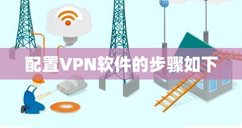 配置VPN软件的步骤如下