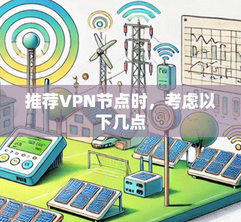 推荐VPN节点时，考虑以下几点