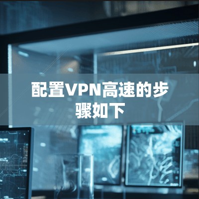 配置VPN高速的步骤如下