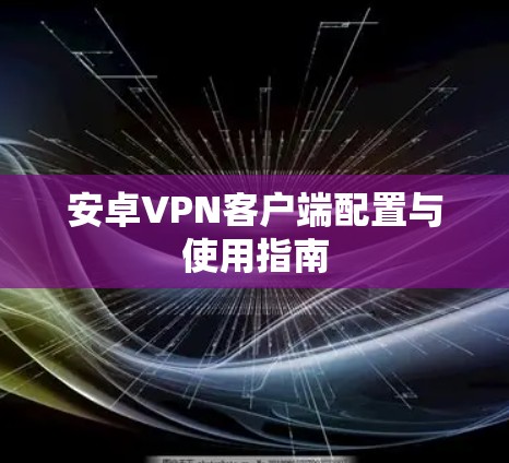 安卓VPN客户端配置与使用指南