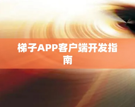 梯子APP客户端开发指南
