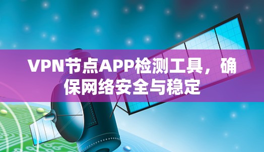 VPN节点APP检测工具，确保网络安全与稳定