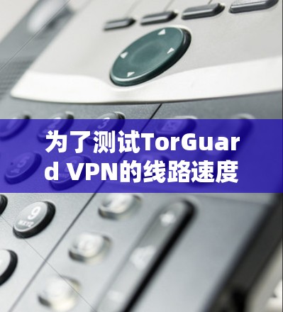 为了测试TorGuard VPN的线路速度，可以按照以下步骤进行