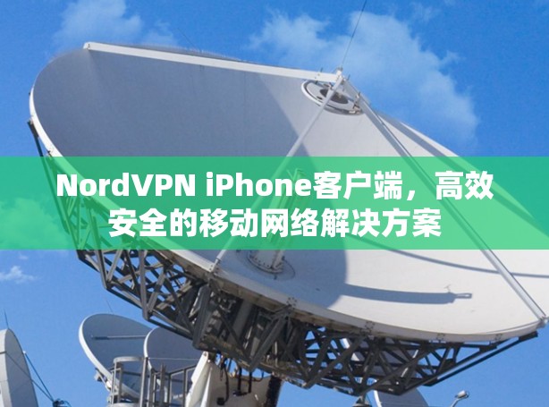 NordVPN iPhone客户端，高效安全的移动网络解决方案