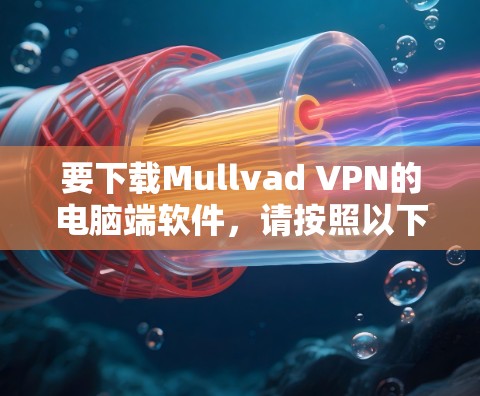要下载Mullvad VPN的电脑端软件，请按照以下步骤操作