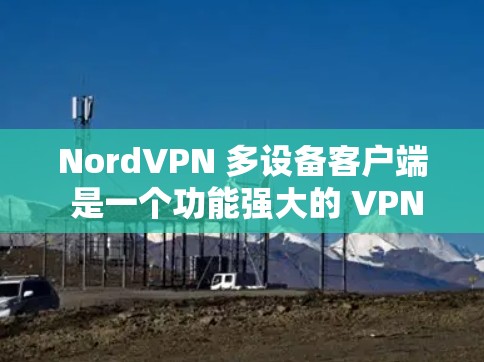 NordVPN 多设备客户端 是一个功能强大的 VPN 服务，允许用户在多个设备上使用同一个账号。以下是关于如何使用 NordVPN 多设备客户端 的详细指南