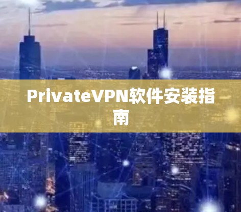 PrivateVPN软件安装指南