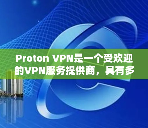 Proton VPN是一个受欢迎的VPN服务提供商，具有多平台支持、强大的加密技术和丰富的服务器覆盖。以下是对Proton VPN的详细评估