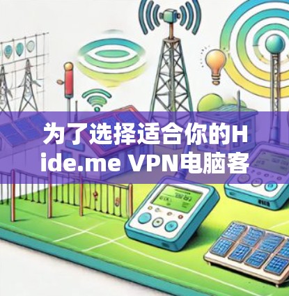 为了选择适合你的Hide.me VPN电脑客户端，可以按照以下步骤进行
