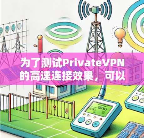 为了测试PrivateVPN的高速连接效果，可以按照以下步骤进行