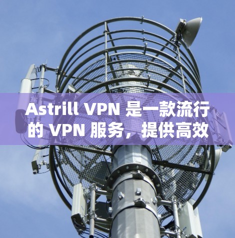 Astrill VPN 是一款流行的 VPN 服务，提供高效的隐私保护和安全连接。以下是下载 Astrill VPN 的步骤