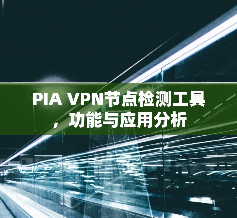 PIA VPN节点检测工具，功能与应用分析
