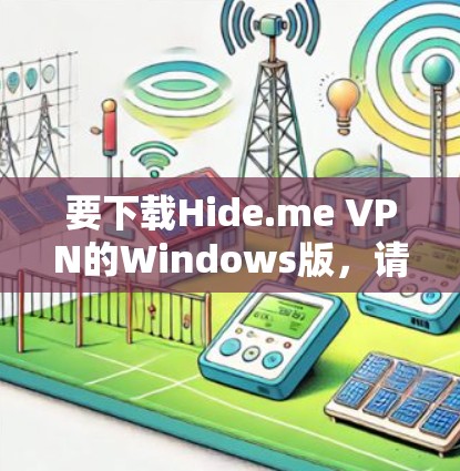 要下载Hide.me VPN的Windows版，请按照以下步骤操作