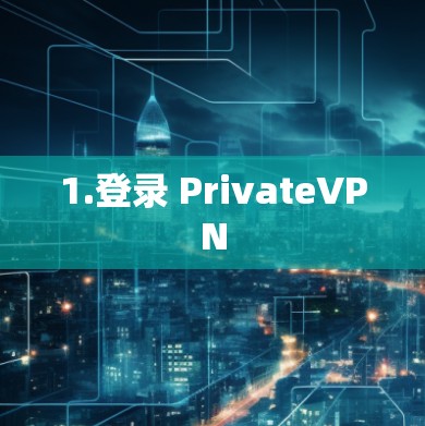 1.登录 PrivateVPN