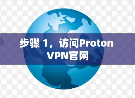 步骤 1，访问Proton VPN官网