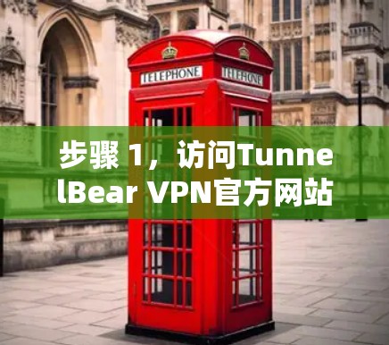 步骤 1，访问TunnelBear VPN官方网站