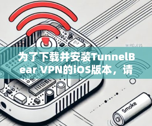 为了下载并安装TunnelBear VPN的iOS版本，请按照以下步骤操作