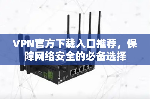 VPN官方下载入口推荐，保障网络安全的必备选择