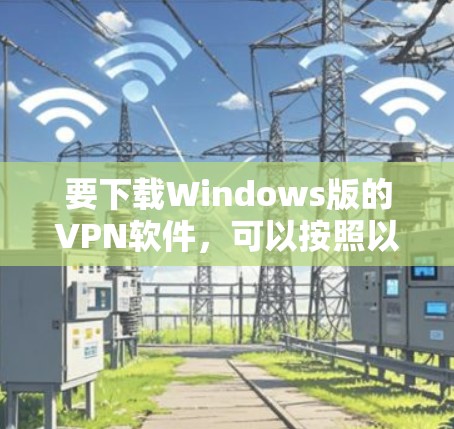 要下载Windows版的VPN软件，可以按照以下步骤操作