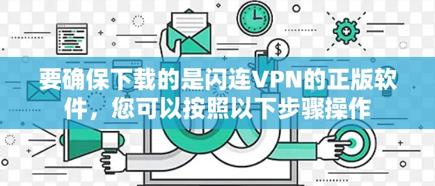 要确保下载的是闪连VPN的正版软件，您可以按照以下步骤操作
