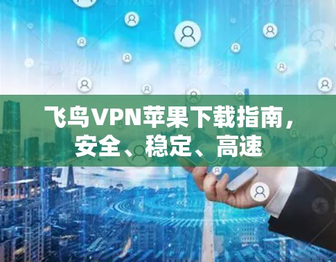 飞鸟VPN苹果下载指南，安全、稳定、高速