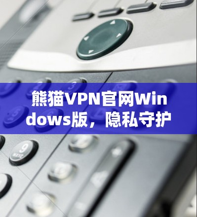 熊猫VPN官网Windows版，隐私守护与高效连接的完美融合